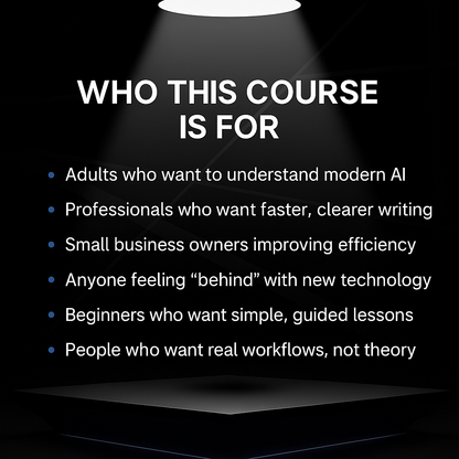 ChatGPT & AI Guide for Beginners